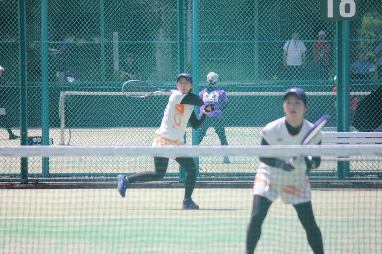 西日本ソフトテニス選手権大会に出場しました。