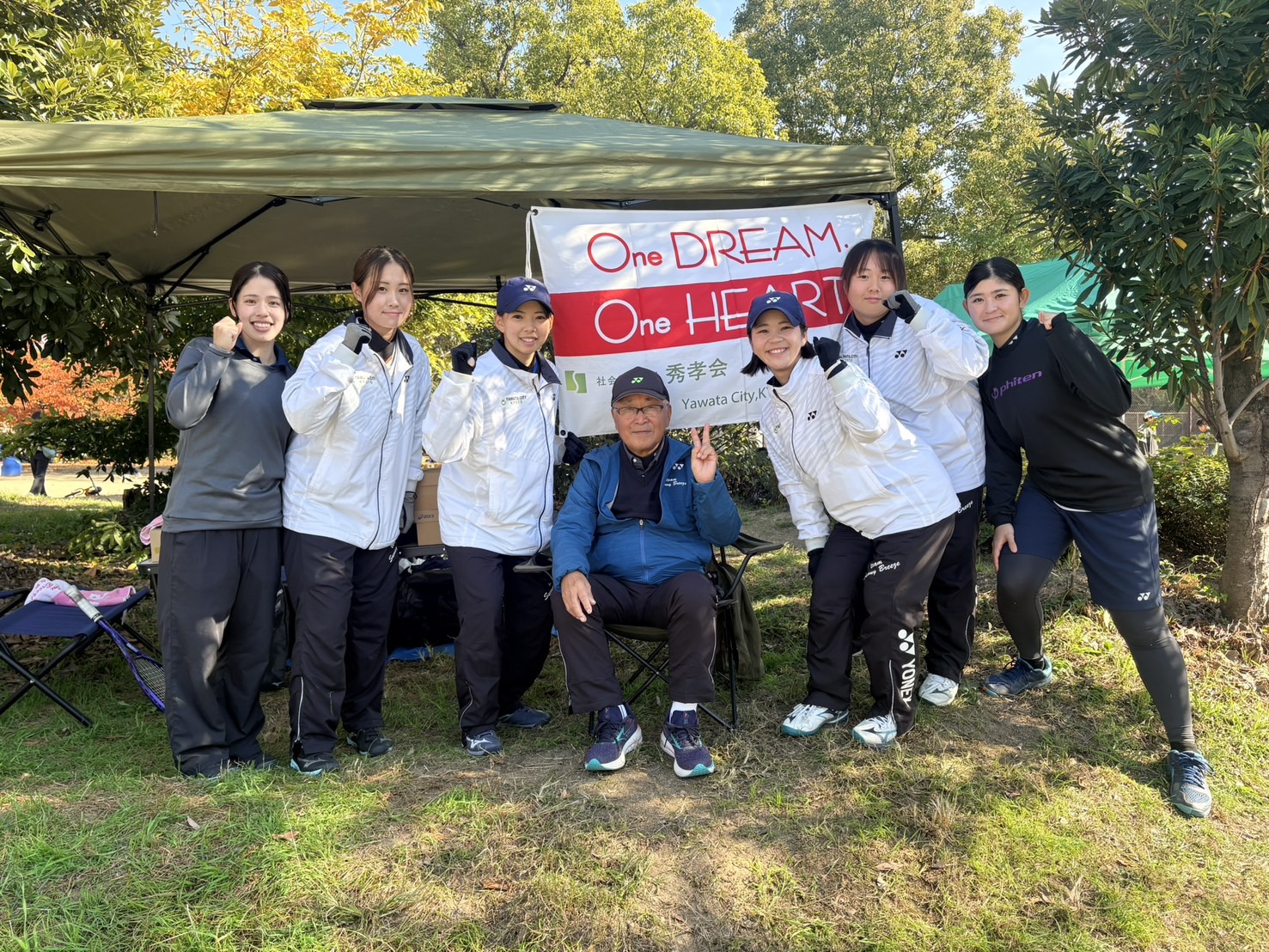 第８回姫路城オープンソフトテニス大会に出場しました。