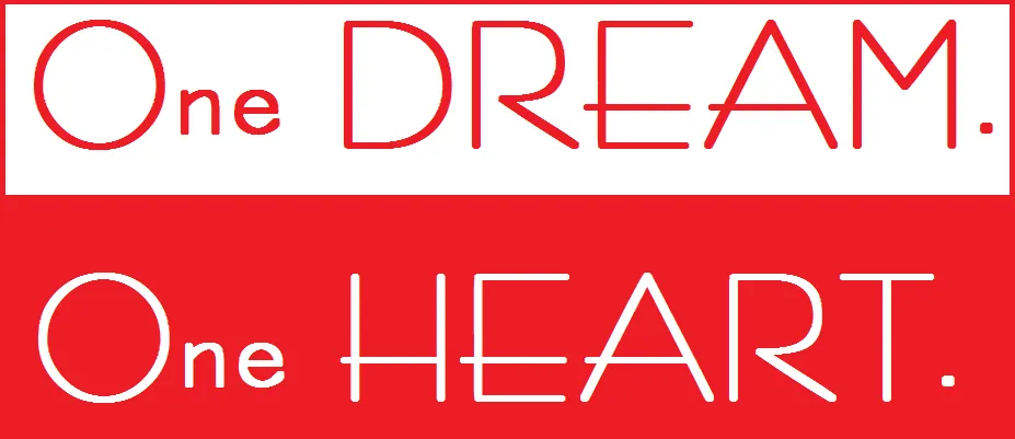 One DREAM One HEART試作2